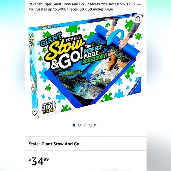 RAVENSBURGER ‘Stand/Show/Sort & Go’ Puzzle Accessory Trio - Set of 3